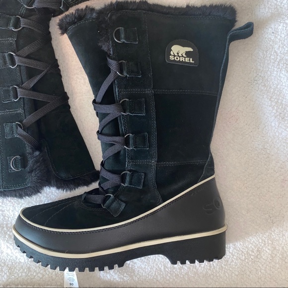 Sorel Tívoli High II Black Waterproof Boots - Picture 11 of 13